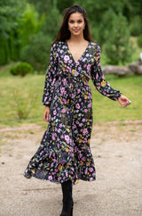 Simona Mix Flowers Fall Dress