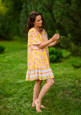 Ami Yellow Dress