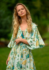 Agny Green Paloma Dress