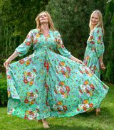 Isabella Castle Flowers Dress