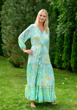 Camella Lotus Green Dress