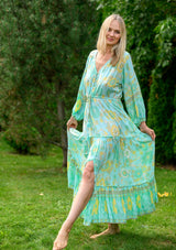 Camella Lotus Green Dress