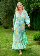 Camella Lotus Green Dress