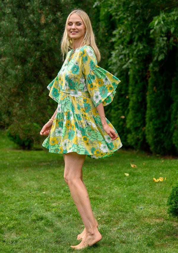 Rafaella Lime Midi Dress