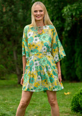 Rafaella Lime Midi Dress