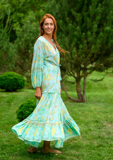 Camella Lotus Green Dress