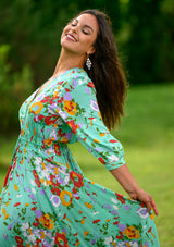 Isabella Castle Dalile Flowers Dress