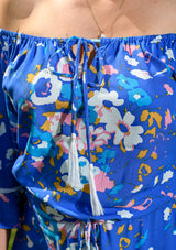 Dreamer Flowers Blue Dress