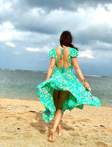 Silvey Open Back Turque Dress