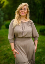 Flaminga Kaki Dress