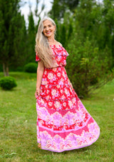 Lolita Maxi Red Dress