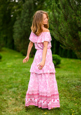 Lolita Maxi Pink Wit Dress
