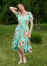 Princess Castle Green Dress