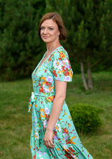 Princess Castle Green Dress