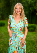 Princess Castle Green Dress
