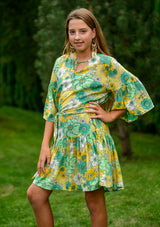 Rafaella Lime Midi Dress