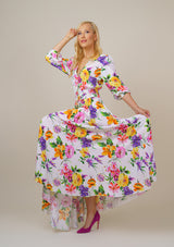 Isabella Rosalia Yellow Dress