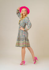 Melly Green Island Midi Dress