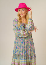 Melly Green Island Midi Dress