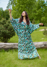 Kristina Kaftan Green Dress