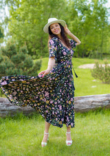 Katty Mix Flowers Dress