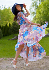 Isabella Mix Garden Dress
