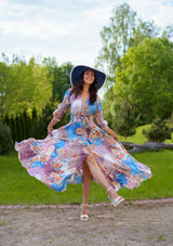 Isabella Mix Garden Dress