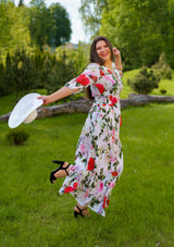 Isabella Rosalia White Plus Dress