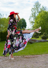 Isabella Black Rosalia Dress