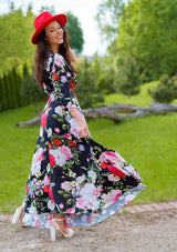 Isabella Black Rosalia Dress