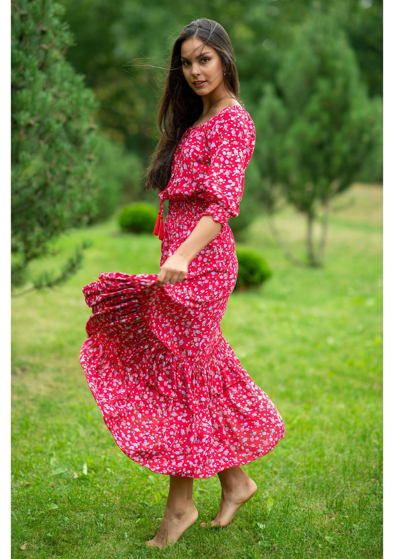 Flaminga Rose - My Flower Dress | Handmade Colorful Dresses from Bali