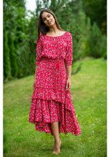 Flaminga Rose - My Flower Dress | Handmade Colorful Dresses from Bali