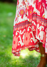 Flaminga Red White Set