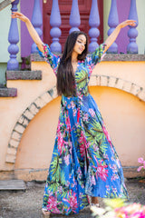 Isabella Vienna Blues Dress
