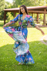 Isabella Vienna Blues Dress