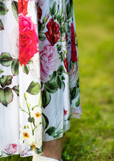 Isabella Rosalia White Plus Dress