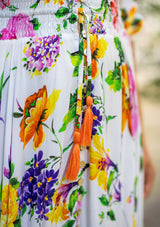 Isabella Rosalia Yellow Plus Dress