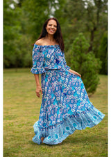 Dream Rose Blue Dress