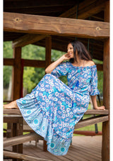 Dream Rose Blue Dress