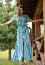 Ferria Island Flowers Dress