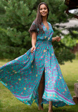 Ferria Island Flowers Dress