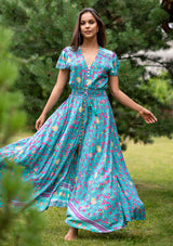 Ferria Island Flowers Dress