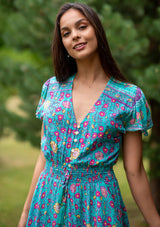 Ferria Island Flowers Dress