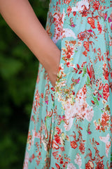 Isabella Butterfly Garden Plus Dress