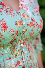 Isabella Butterfly Garden Plus Dress