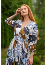 Isabella Palm - My Flower Dress | Handmade Colorful Dresses from Bali