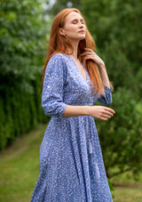 Isabella Blue Star Dress