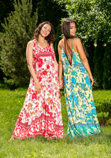 Tia Open Back Yellow Dress