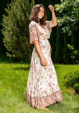 Katty Palloma White Plus Dress