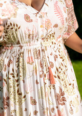 Katty Palloma White Plus Dress